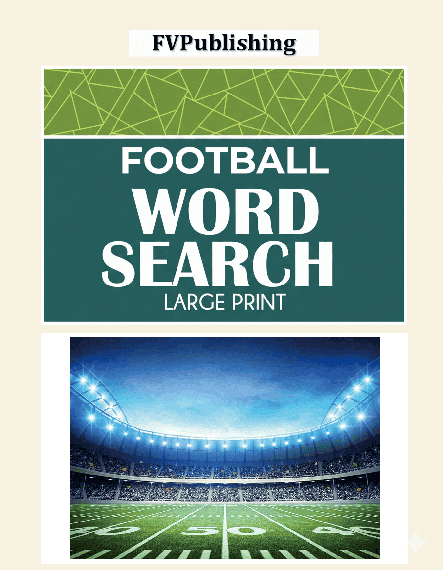 Football Word Search - Book Cover